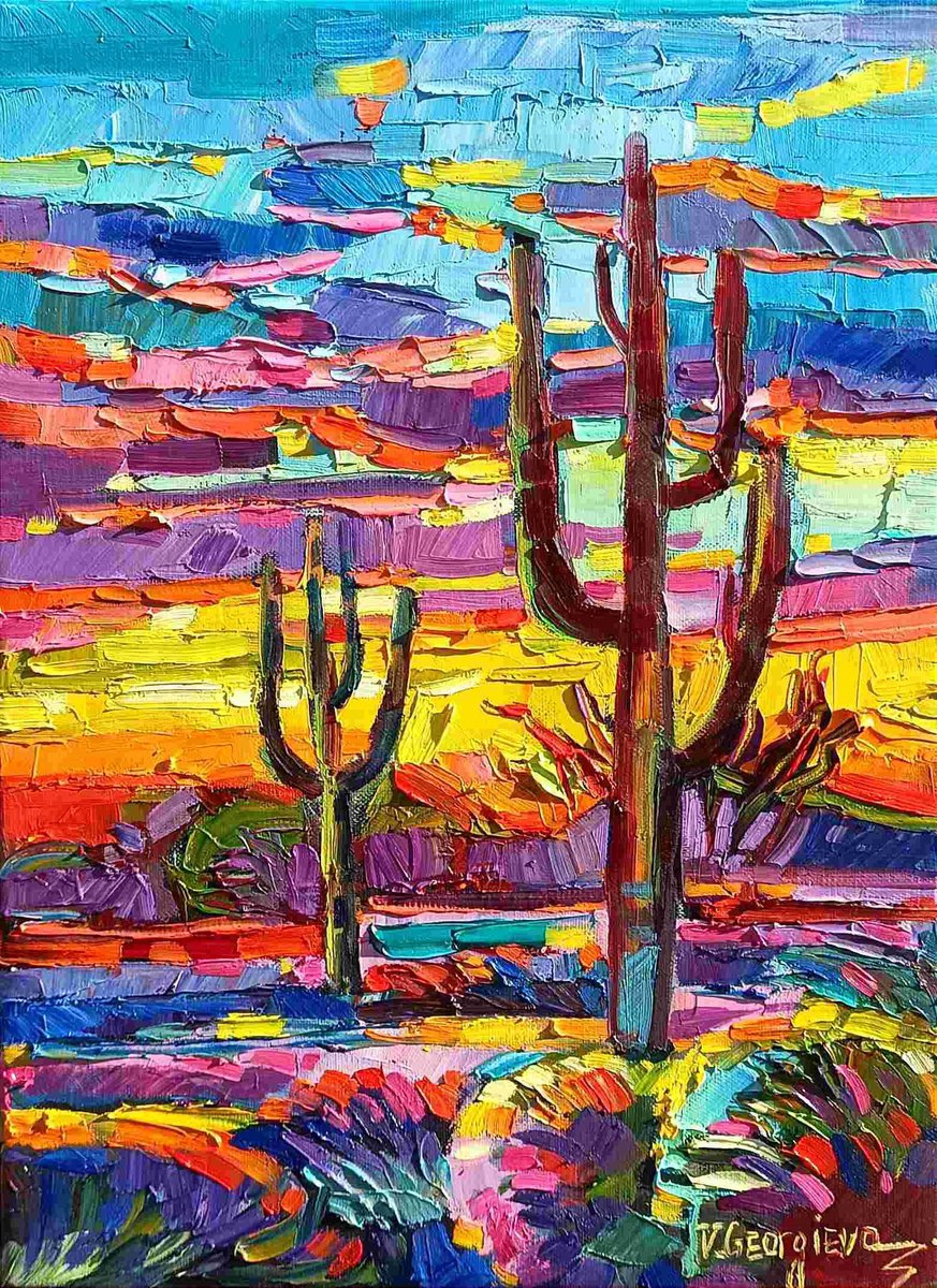 Arizona sunset 5 by Vanya Georgieva