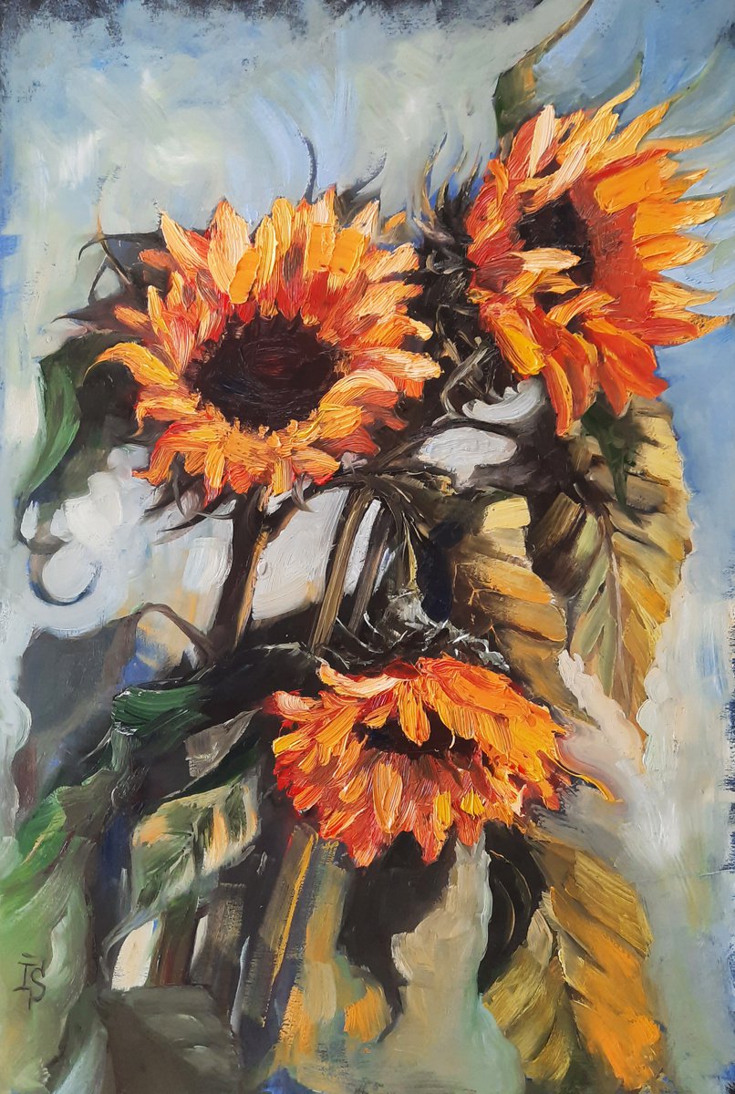 Sunflowers by Irina Sergeyeva