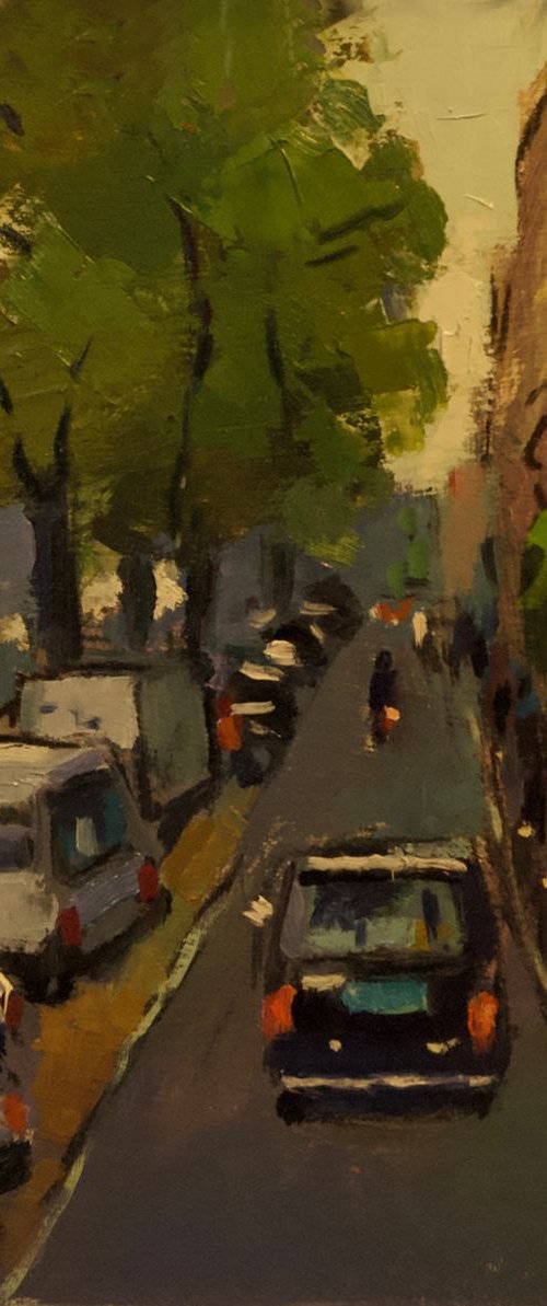 Road by the Canal in Amsterdam by Andre Pallat