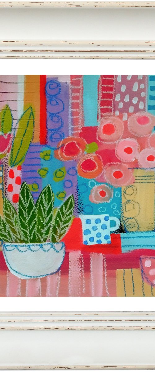 Still Life with a White Bowl III by Jan Rippingham