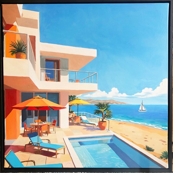 Sunny Terrace in Sardinia