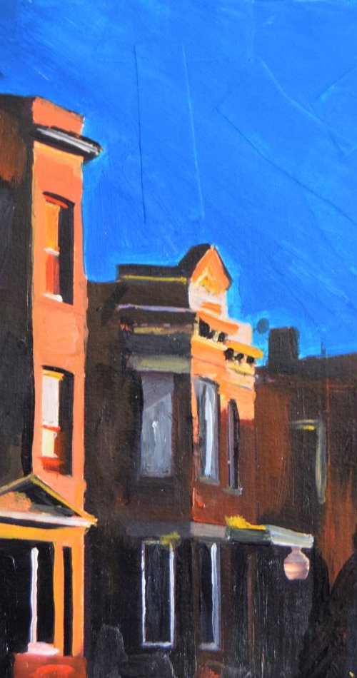 Chicago, Dusk by Andrew  Reid Wildman