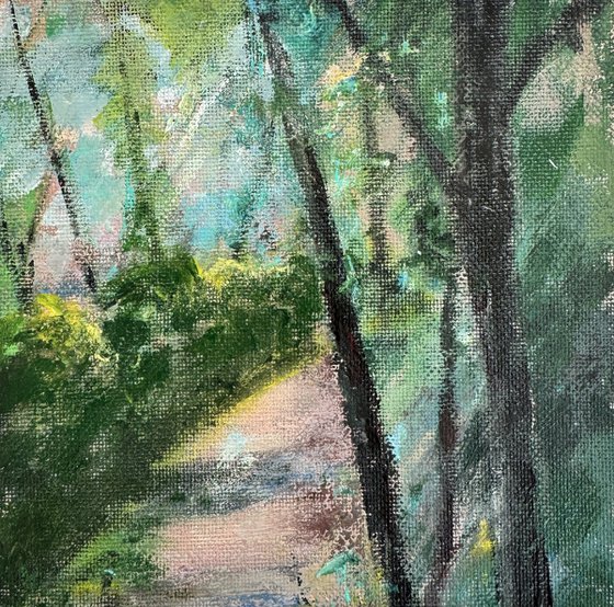 Bloomsbury lane trees
