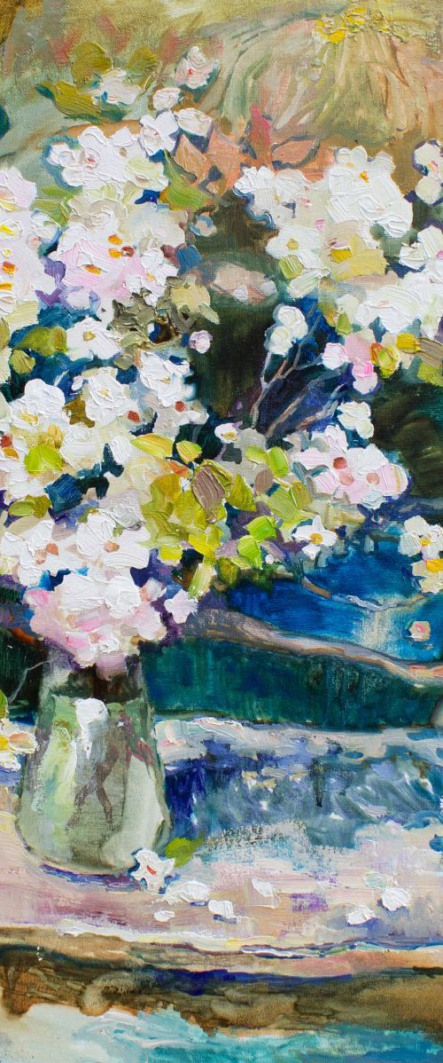 The Carpathian apple in blossom by Anastasiia Grygorieva