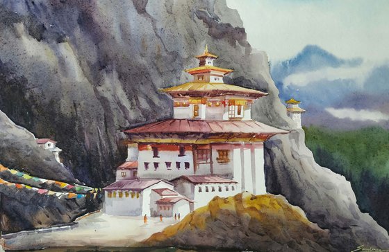Beautiful Monasteries in Himalaya