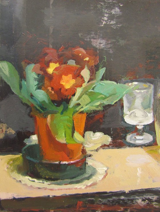 Still life with flowers