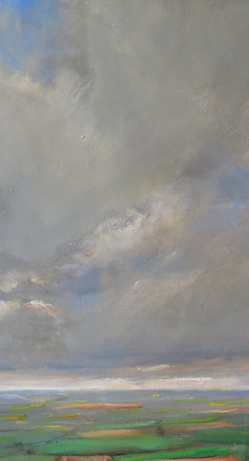 Yorkshire Wolds,  March 3 by Malcolm Ludvigsen