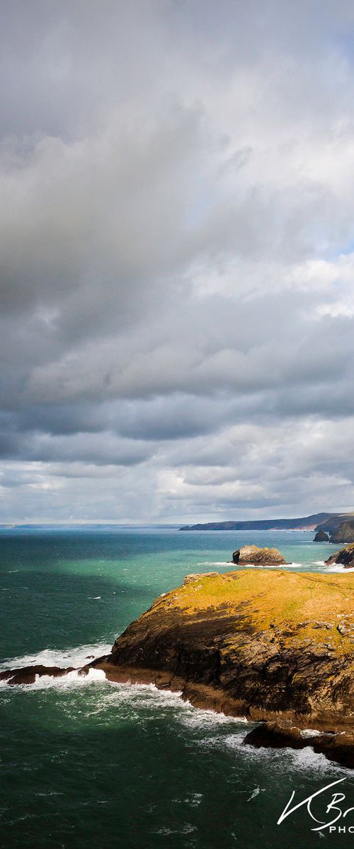 Tintagel Photographic Print by Kieran Brimson