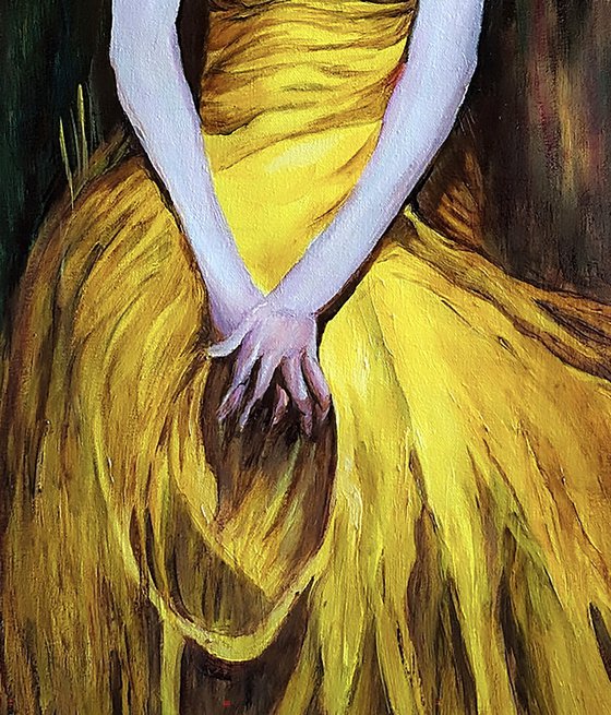 Girl in a Yellow Dress