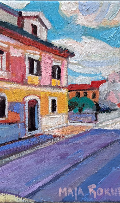 Street, miniature, 2023 by Maja Đokić Mihajlović