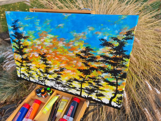 Yellow sunset 3