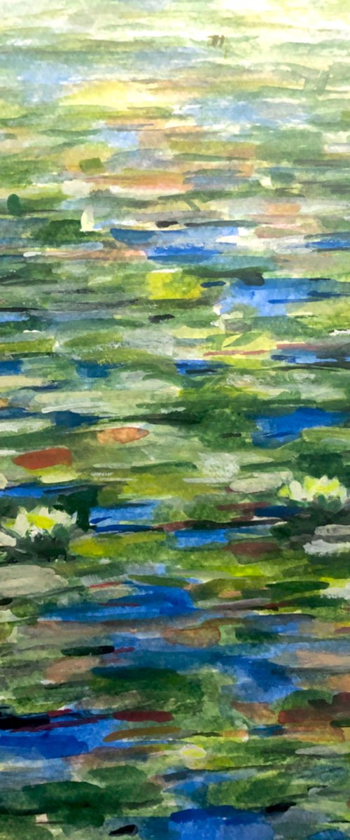 Bluewater Lilies by Arun Prem