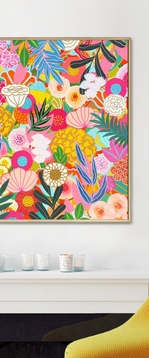 Flower Dreamscape in the Vernal Season by Martina Boycheva