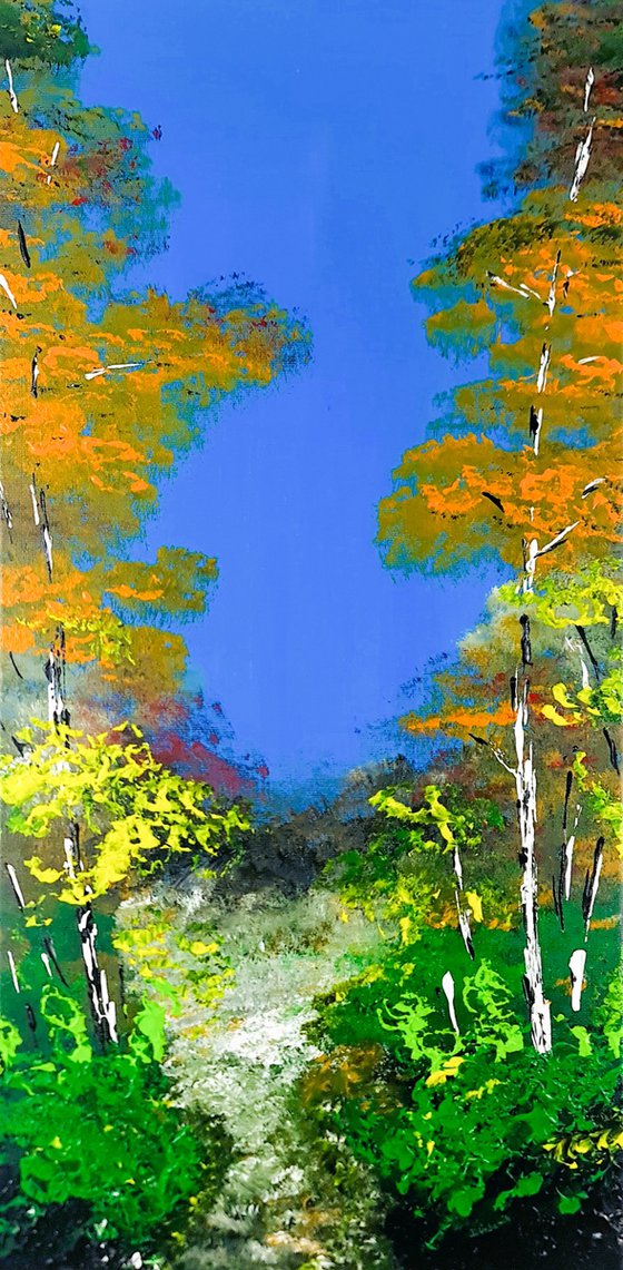 Heavenly Birches