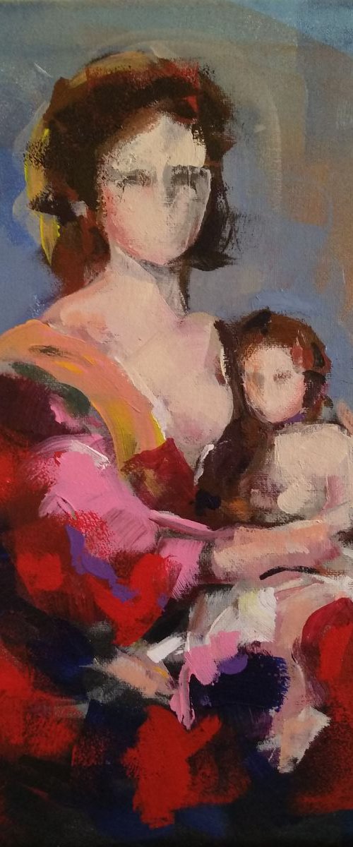 Little Madonna by Marina Del Pozo