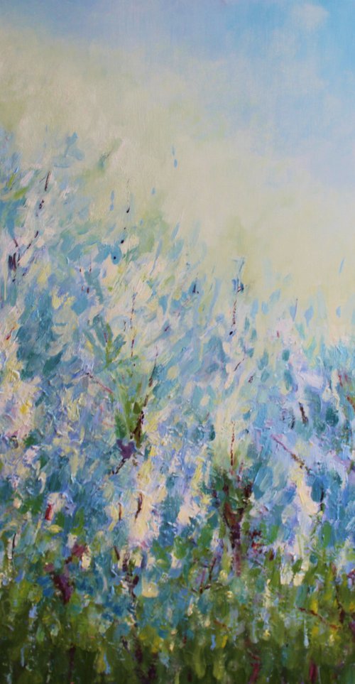 Blue Haven Floral by Therese O'Keeffe
