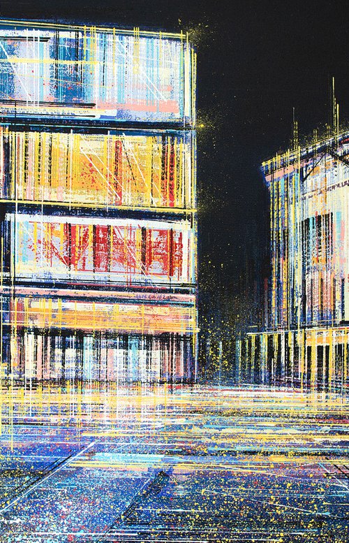 London - Piccadilly Circus At Midnight by Marc Todd