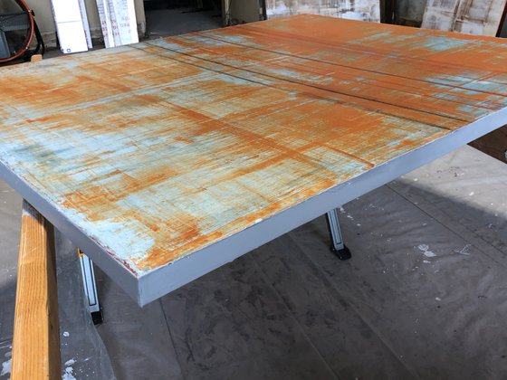 Crossing Orange (XL 60x48in)