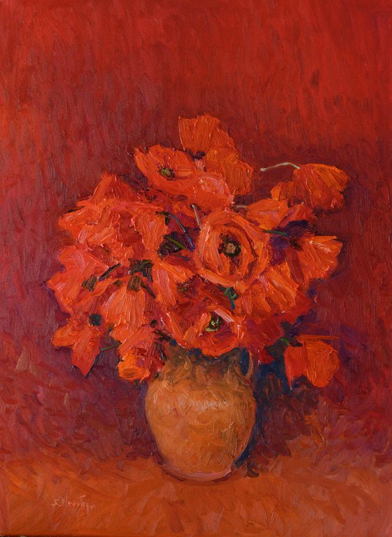 Poppies in the Vase