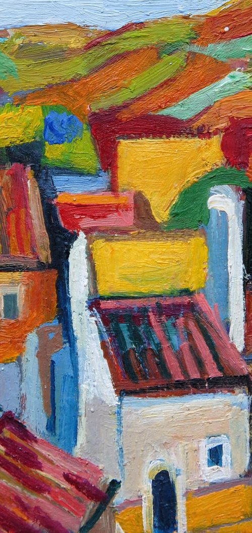 Old , Mediterranean village by Maja Đokić Mihajlović