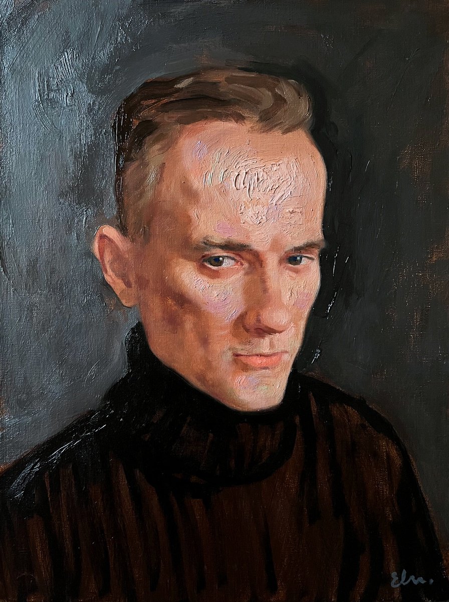 Portrait of Victor by Elina Arbidane