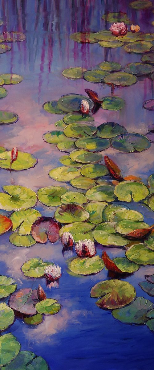 "Lilies on the Pond" by Gennady Vylusk