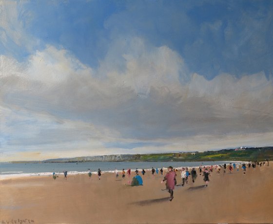 Filey Bay,  July 29
