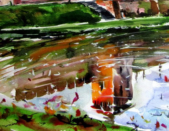 Castle of Gyula in Hungary