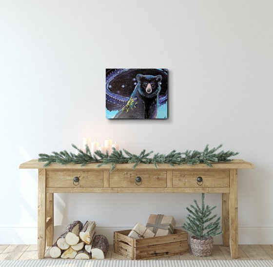 Bear knows his stars.