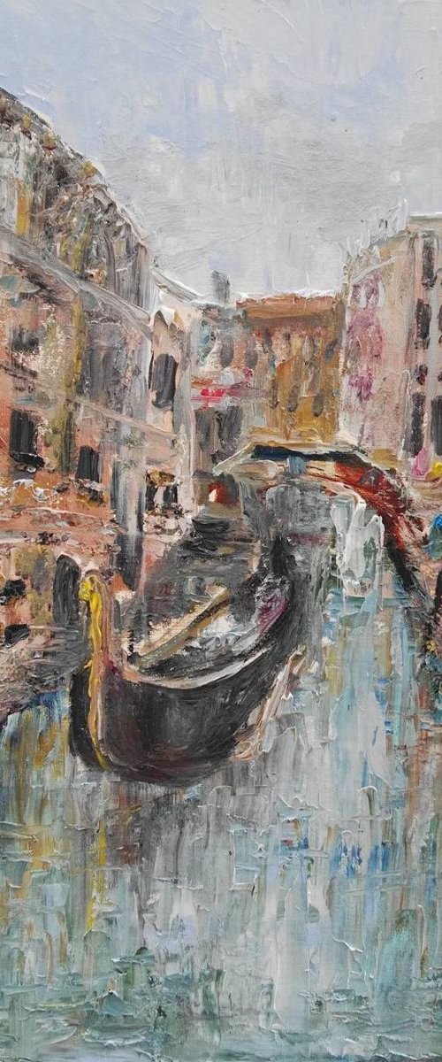 Quay Chioggia 2. by Leo Baxiner