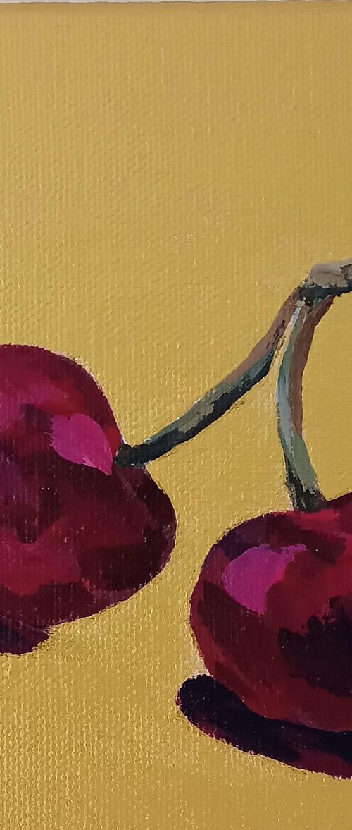 Dinky Cherries by Sarah Adams