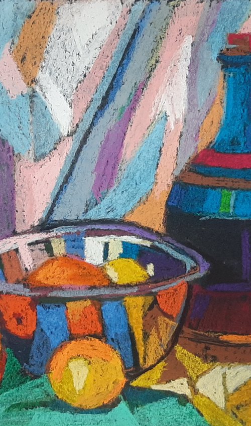 Still life with fruit I by Maja Đokić Mihajlović