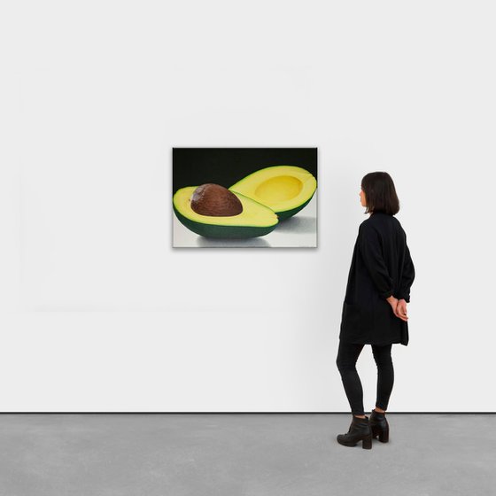 Hyperrealistic still life "Just Avocado..."