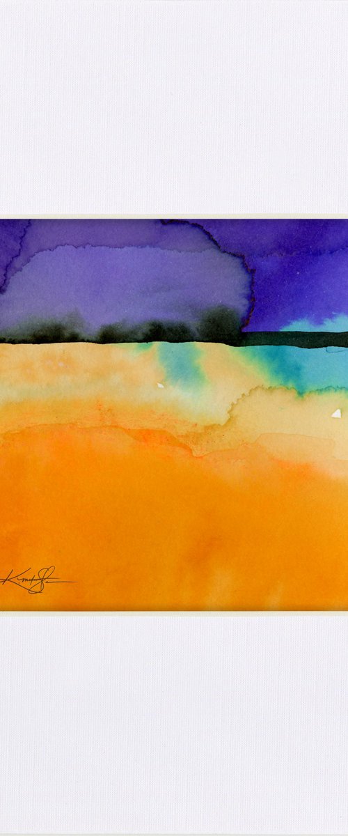 Watercolor Abstract 31 by Kathy Morton Stanion