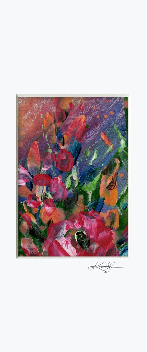 Meadow Dreams 24 - Flower Painting by Kathy Morton Stanion by Kathy Morton Stanion