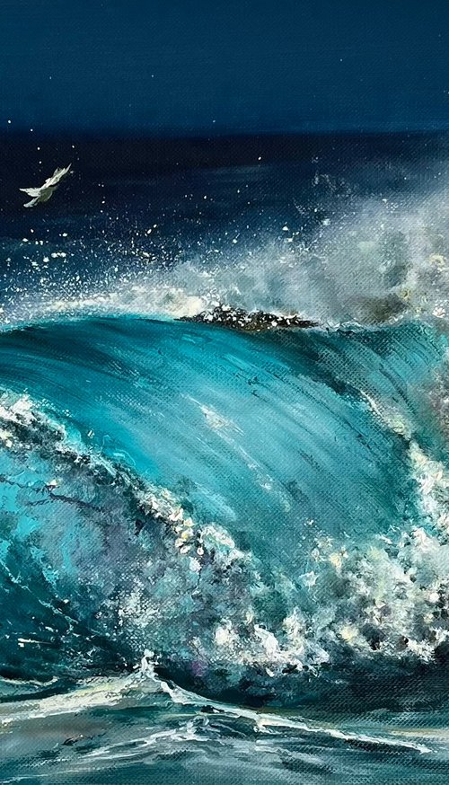 Breath of Blue by Myroslava Denysyuk