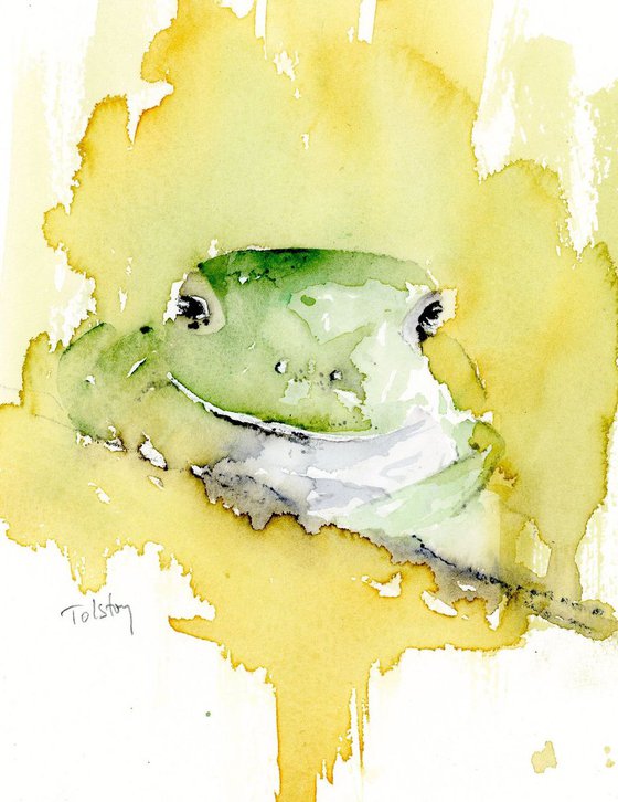Posing Frog