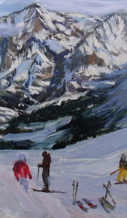 At Kleine Scheidegg 2019 by Elena Sokolova