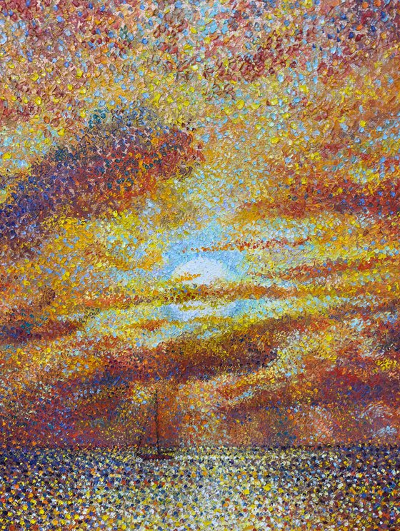 In the embrace of sunset