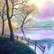 Misty Lake by Aisha Haider