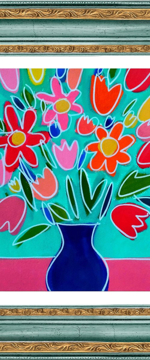 Spring Flowers by Jan Rippingham