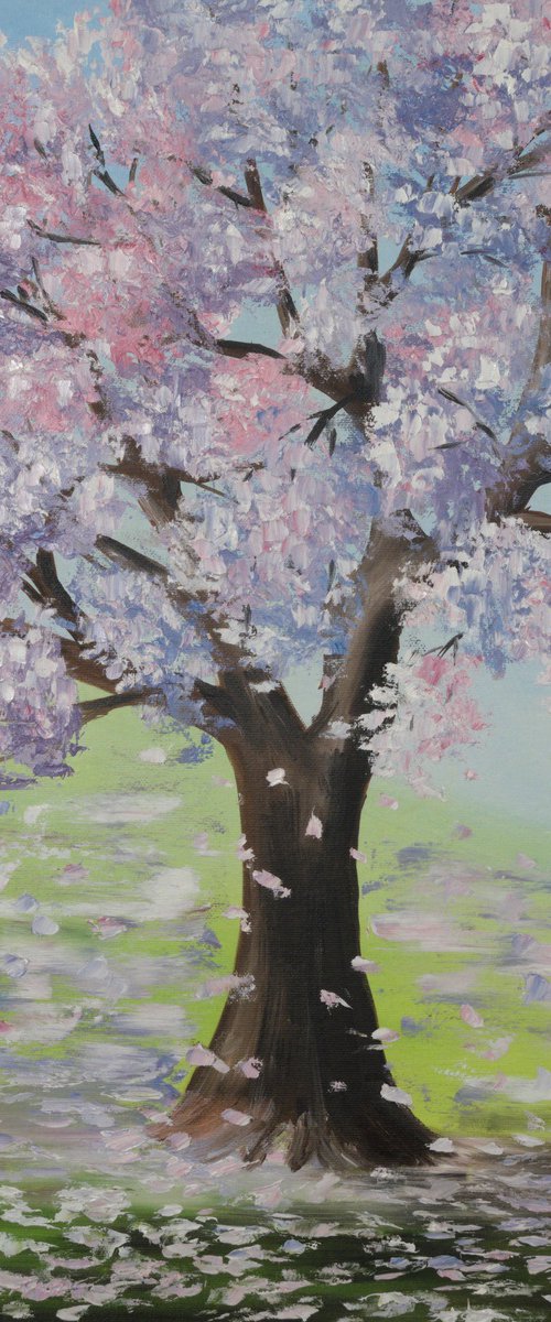 Sakura is blooming by Nataliia Plakhotnyk