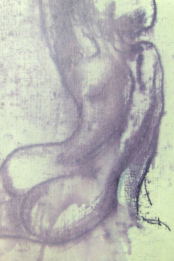 Nude monotype # 39