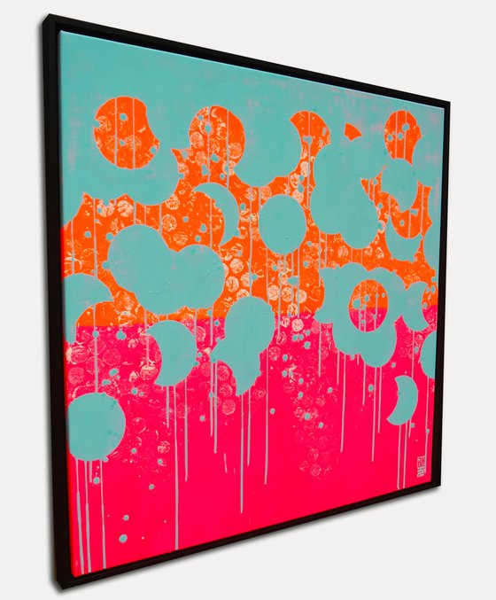 Neon pop colors