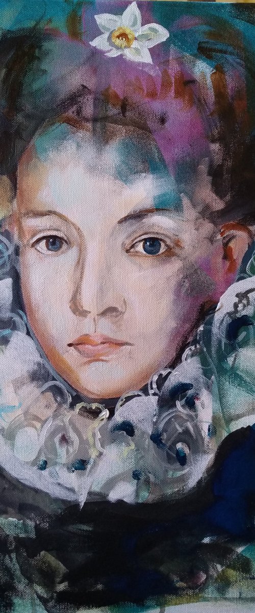 Pequeña dama 2 by Marina Del Pozo