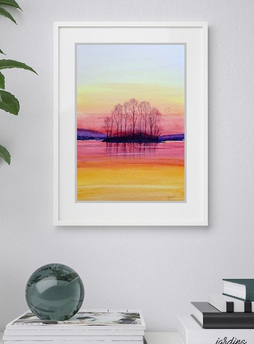 Tranquil by Mel Davies Original Art