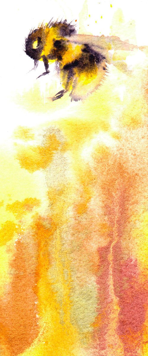 Bumble bee by Anjana Cawdell