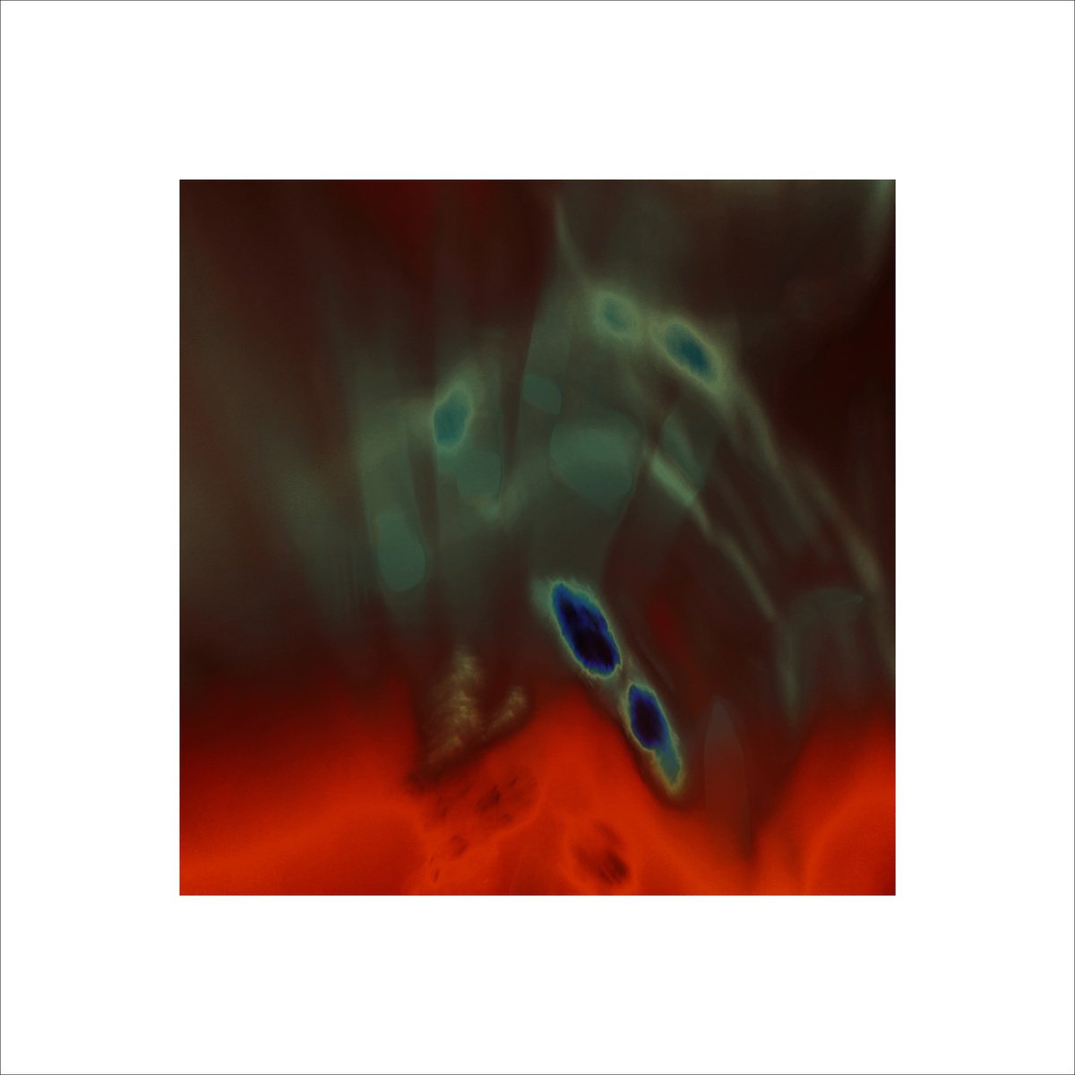 Abstract Giclee Print By Paul Harrison, 24 X 24", Forced Light 6, Original Artwork