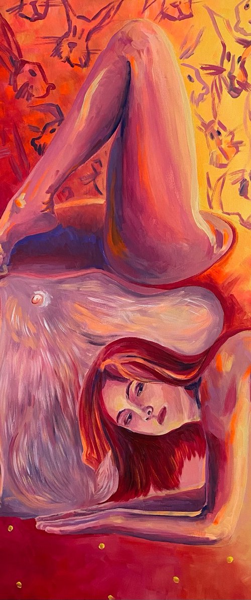 The Gymnast by Antonina Bormova