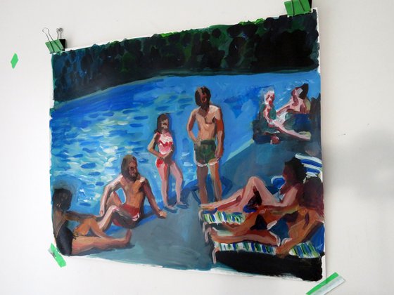 Swimming  Pool conversation
